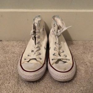 White high top converse